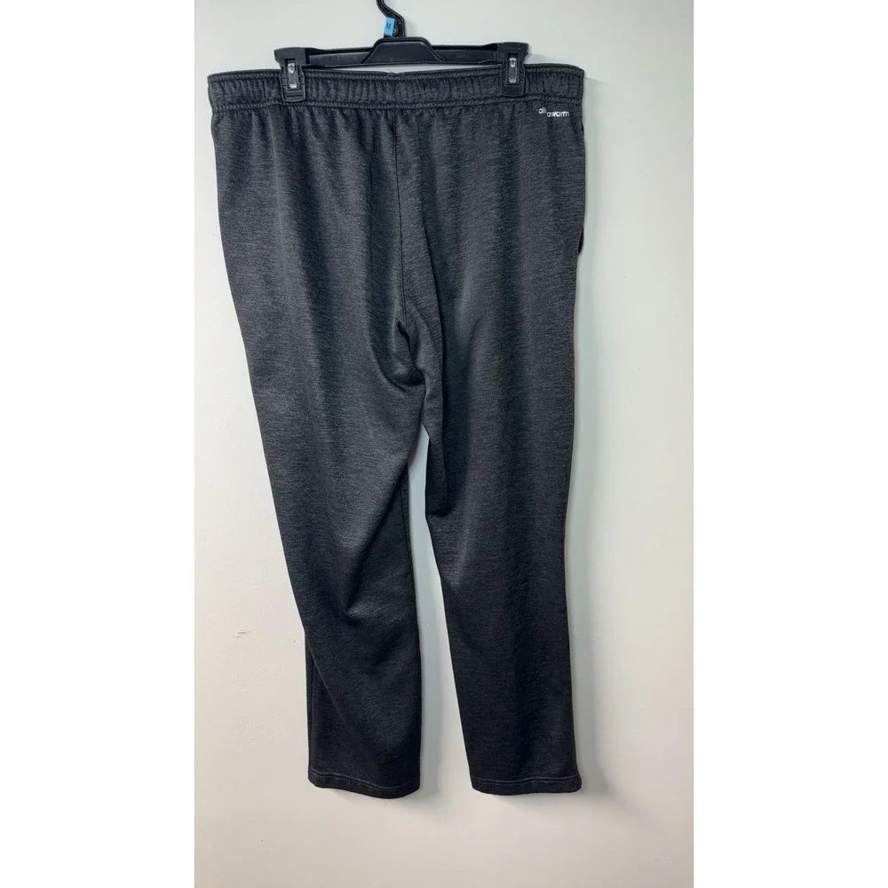 Adidas | Climawarm Charcoal Gray Fleece Lined Joggers | Size XL